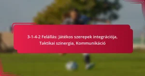Read more about the article 3-1-4-2 Felállás: Játékos szerepek integrációja, Taktikai szinergia, Kommunikáció