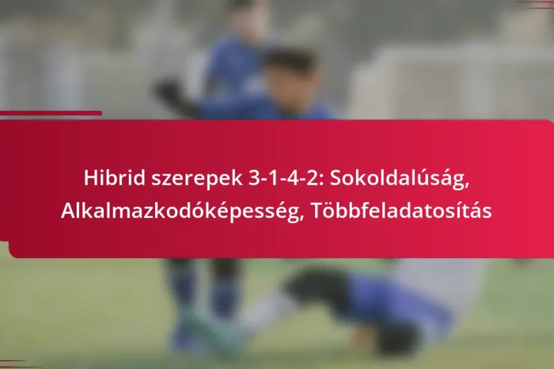 Hibrid szerepek 3-1-4-2: Sokoldalúság, Alkalmazkodóképesség, Többfeladatosítás