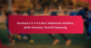 Read more about the article Hordozó a 3-1-4-2-ben: Védekezés lefedése, Játék olvasása, Vezetői képesség