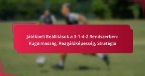 Read more about the article Játékbeli Beállítások a 3-1-4-2 Rendszerben: Rugalmasság, Reagálóképesség, Stratégia