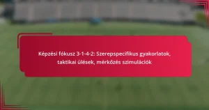Read more about the article Képzési fókusz 3-1-4-2: Szerepspecifikus gyakorlatok, taktikai ülések, mérkőzés szimulációk