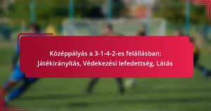 Read more about the article Középpályás a 3-1-4-2-es felállásban: Játékirányítás, Védekezési lefedettség, Látás