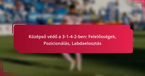 Read more about the article Középső védő a 3-1-4-2-ben: Felelősségek, Pozicionálás, Labdaelosztás