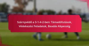 Read more about the article Szárnyvédő a 3-1-4-2-ben: Támadófutások, Védekezési Feladatok, Beadás Képesség