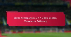 Read more about the article Szélső Középpályás a 3-1-4-2-ben: Beadás, Visszatérés, Szélesség